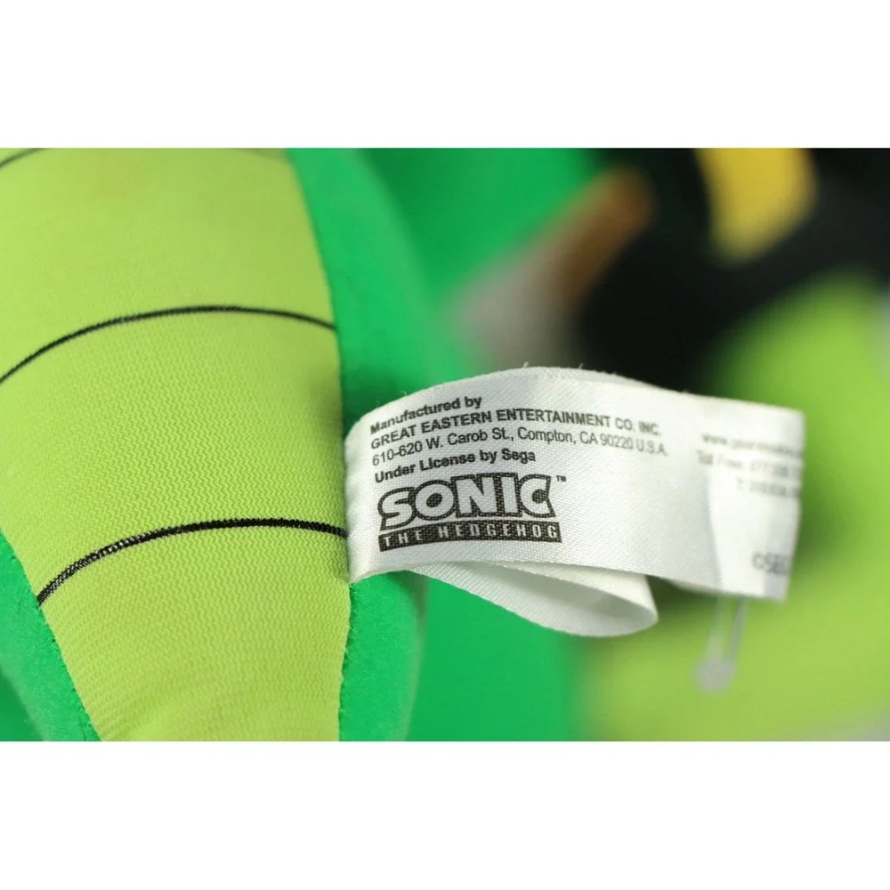 Sonic the Hedgehog Vector the Crocodile Plush 14